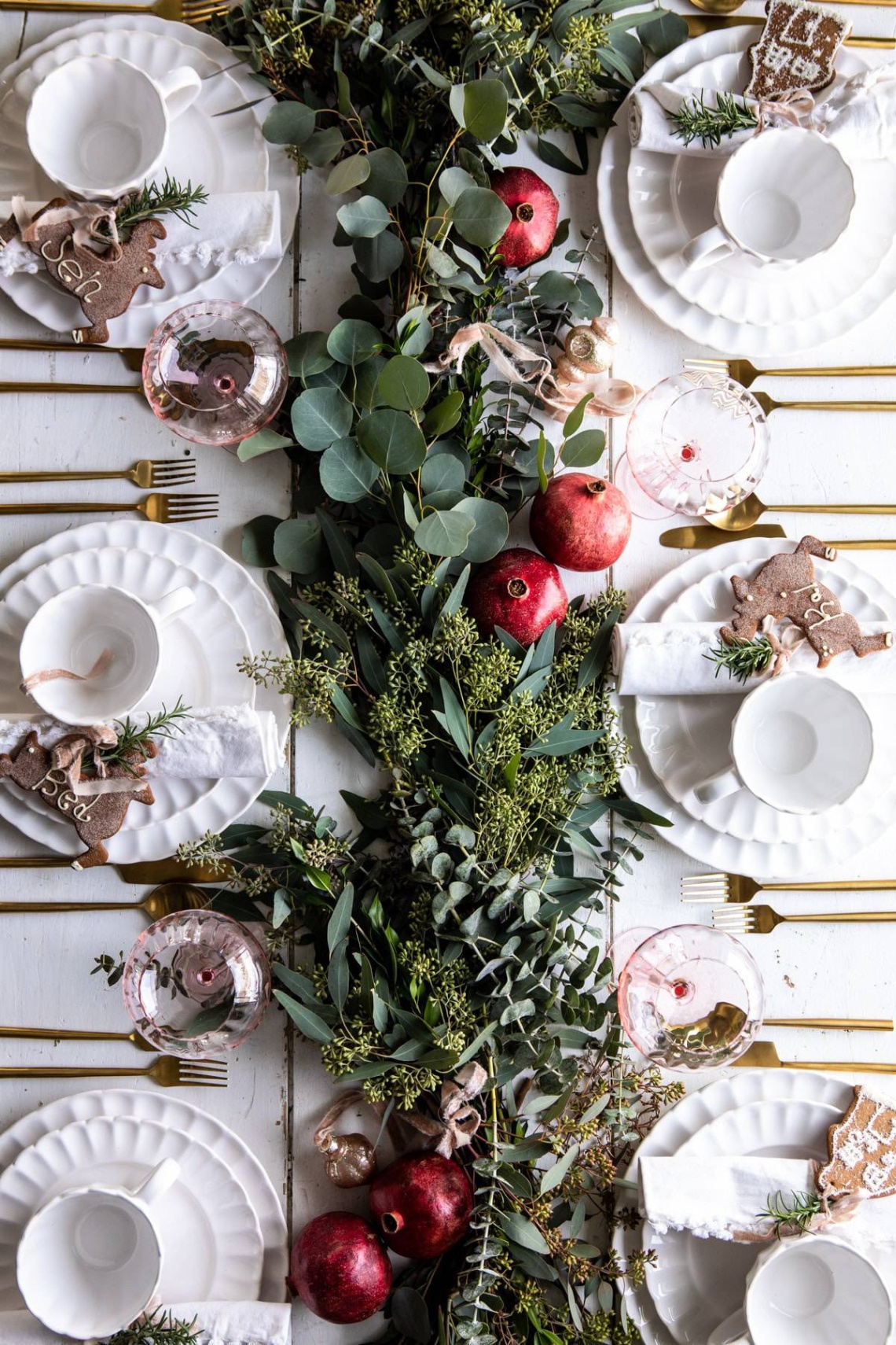 christmas day table decoration ideas Niche Utama Home  Christmas Table Decorations for a Merrier Gathering  Minted